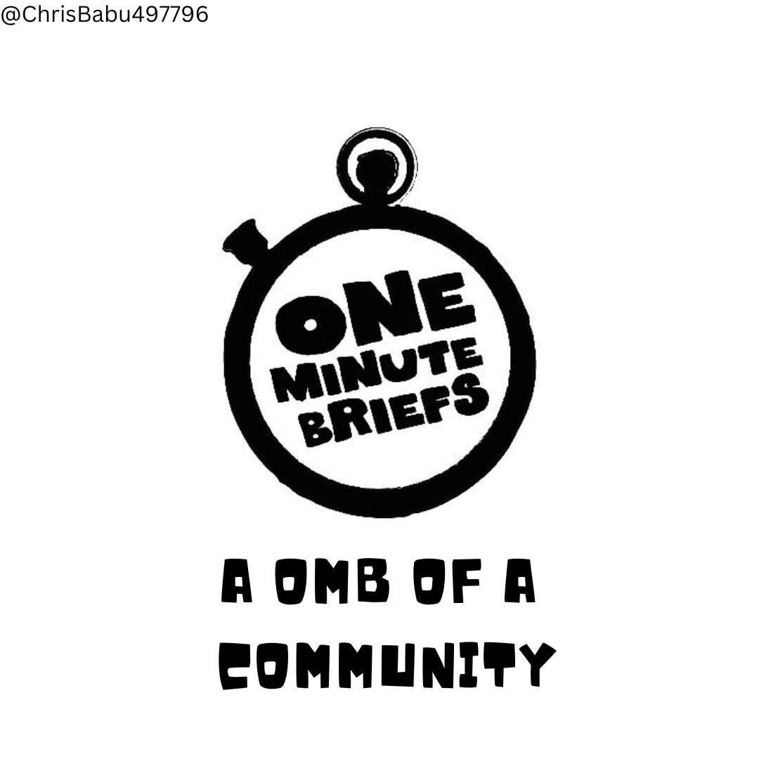 #1
One Minute Brief of the Day:
Create posters to advertise the #OMBLES community. 

<a href="/OneMinuteBriefs/">One Minute Briefs ⏱️</a>