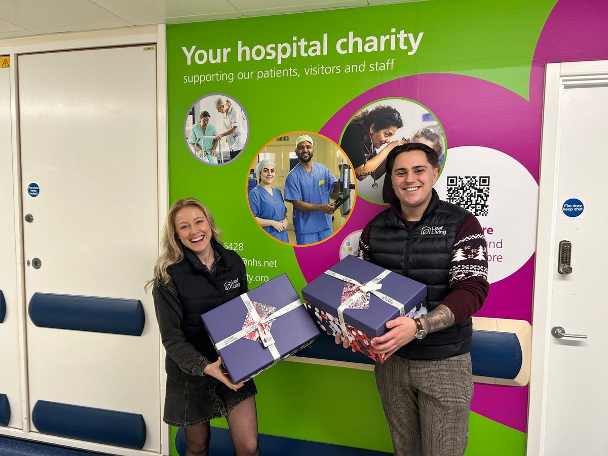 Huge thanks to Leaf Living near Maidstone who have donated hampers of gifts for @mtwnhs staff who are working at Christmas! <a href="/MtwCharity/">Maidstone and Tunbridge Wells NHS Charitable Fund</a>