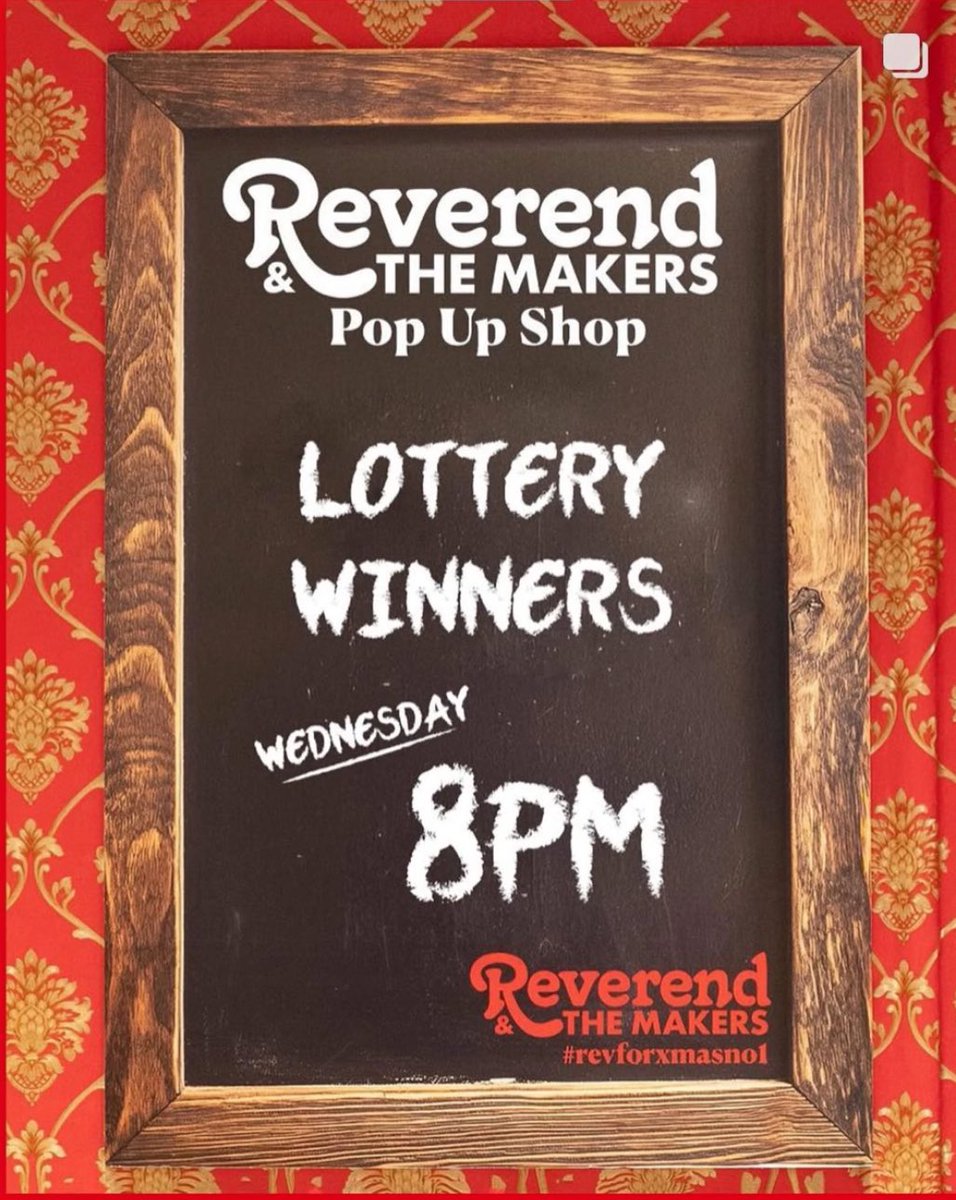 RandRCircus's tweet photo. In case you missed it, @Reverend_Makers has opened a festive pop-up shop in @LoveMeadowhall 

It is open until Thursday 19th bringing the good vibes, get down and visit 🕺🏻✨ Plus a special guest appearance and performance from @LotteryWinners on Wednesday at 8pm 👀

Live music every day including special performances from @Reverend_Makers , signed Rock N Roll Circus tickets and posters, exclusive merch and much more  😎🎤🎪🛍️

And, importantly all raising money for the wonderful work of @samaritans 🤍