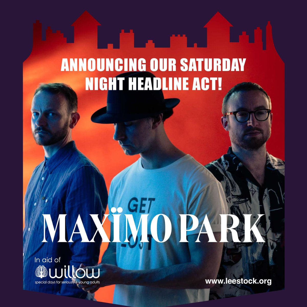We’re headlining <a href="/LeeStock/">LeeStock</a>! Come along if you can. Tickets here: leestock.org/tickets/