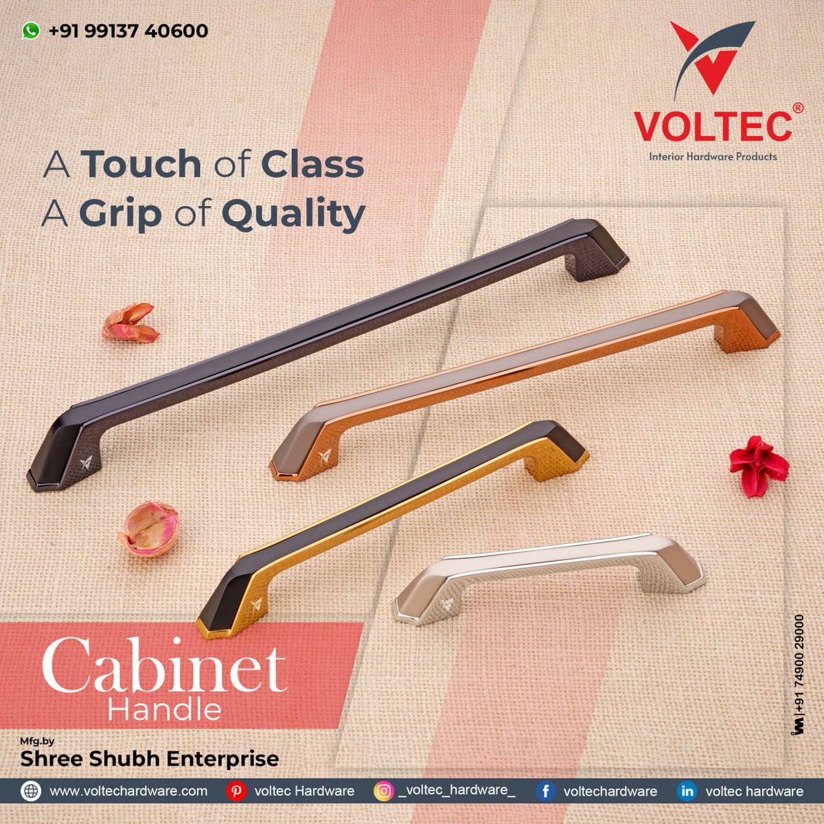 ibais_hardware's tweet photo. SHREE SHUBH ENTERPRISE - RAJKOT
For enquiry via WhatsApp click:
https://t.co/IPxKV1ZFOk
Mr. Bhavin Ramani - +91 99137 40600
#cabinetdhandle #drawerhandle #handlehardware #hardwarefitting #pullhandle #hardware #doorhandle
.
@ibais_hardware https://t.co/K0C8BmTrnk