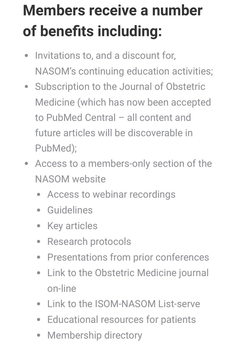 Time to renew your #NASOM membership!

Membership runs for the calendar year 2025 and provides a host of benefits listed below, as well as access to CANCOM interactive educational OB Medicine cases:
cancomcases.nasom.org/home

Membership:
nasom.org/membership/