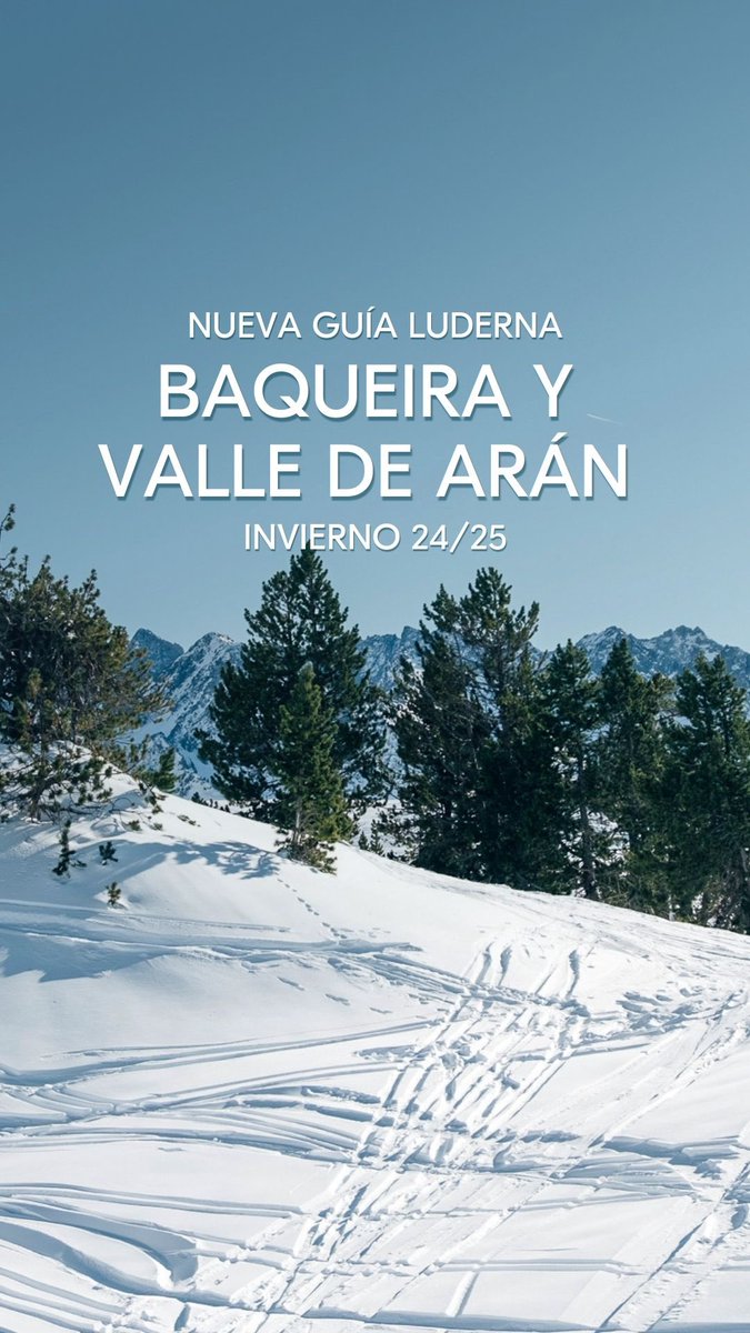 luderna_rentals's tweet photo. ❄️ ¡La temporada de invierno arranca en Baqueira y el Valle de Arán! 🎿✨

Descarga gratis nuestra Guía LUDERNA Invierno 24-25 y descubre novedades, actividades en la nieve, planes familiares y mucho más.

Descárgala aquí 👉 https://t.co/9z2fuhuZeF

#LUDERNA #Baqueira #ValdAran https://t.co/DY9pYDUg91