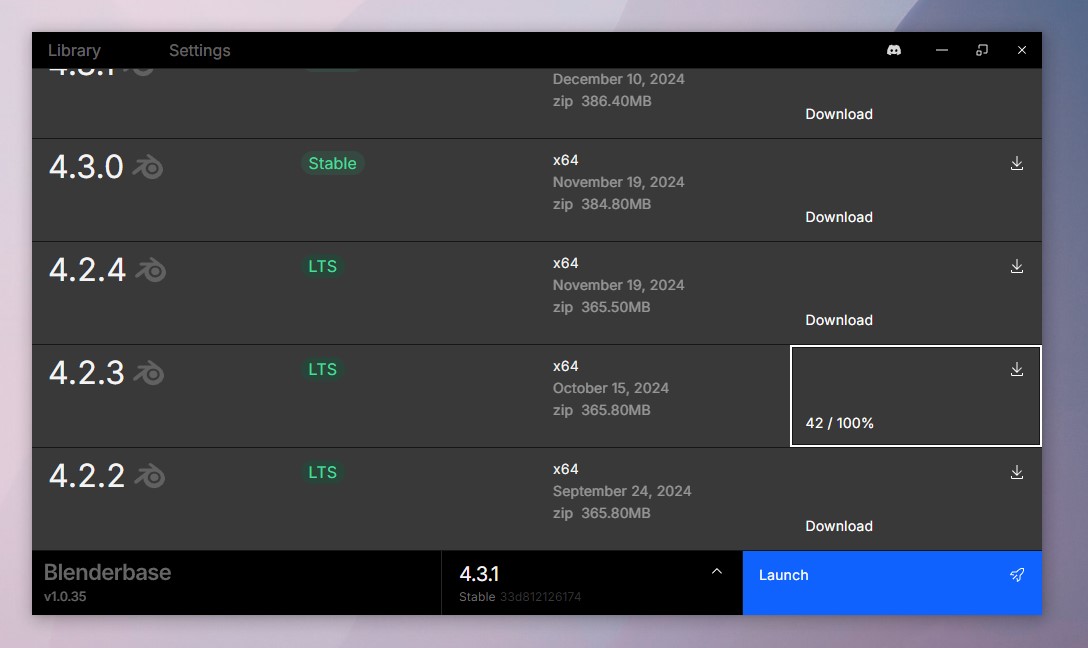 Have you ever needed to switch Blender versions and manage your addons easily? We did, so we built **Blenderbase**.

v1.0.35 just dropped—still works, but no active maintenance from us.
Sharing it here in case it’s helpful: github.com/PhysicalAddons…