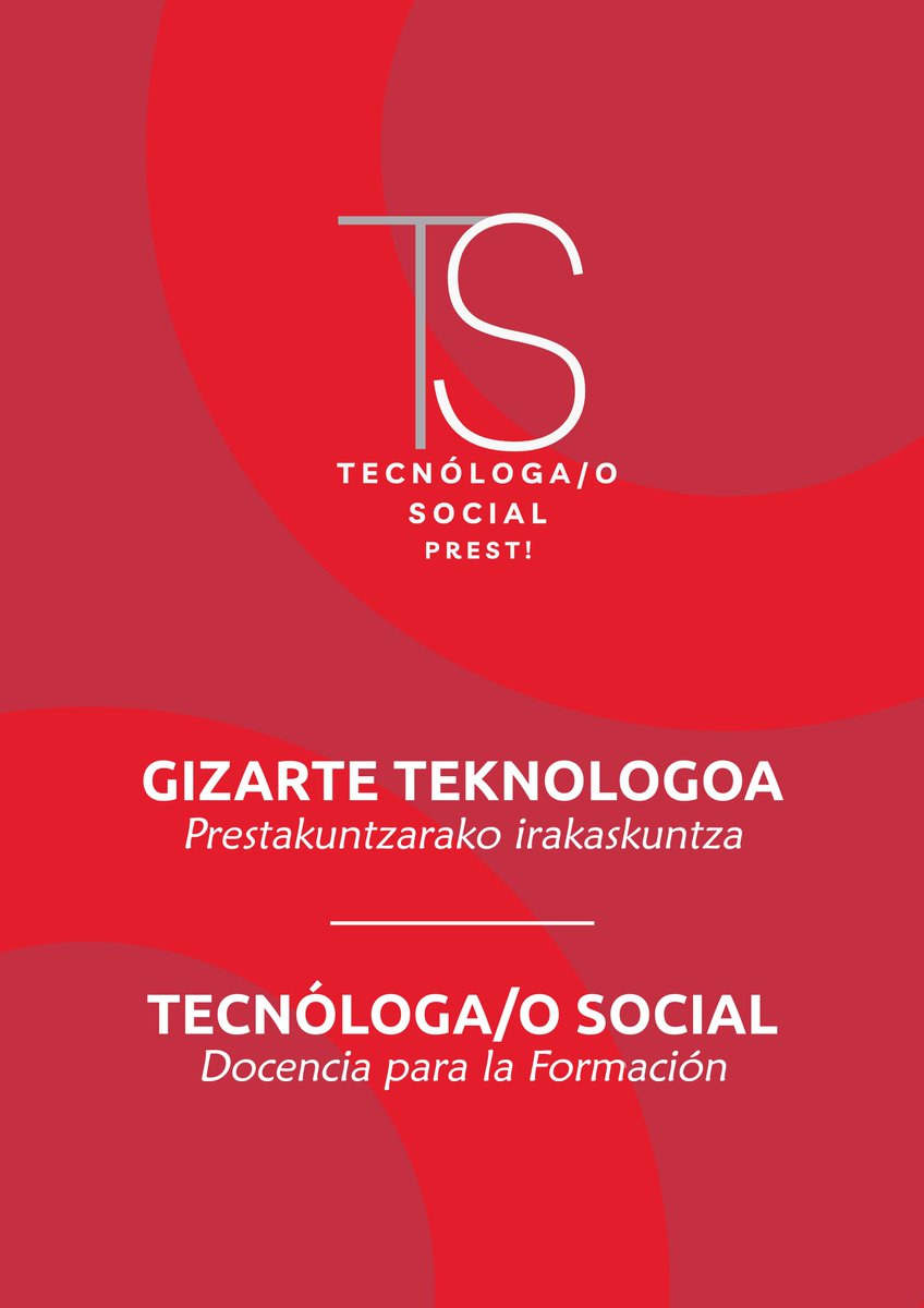 Esku-hartze Sozialerako Gizarte Teknologoa: Animatu zaitez prestakuntzarako irakaskuntza honen lehen edizioan parte hartzera! 

Tecnóloga/o Social para la Intervención Social: ¡Únete a la 1a edición de la docencia para la formación! 
bit.ly/4gfYPY7
@LanDpto 
<a href="/grupo_ssi/">Grupo SSI</a>