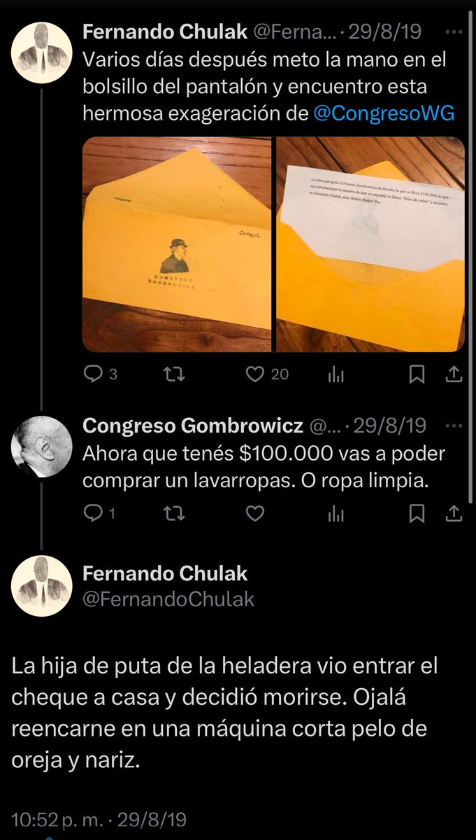 Fernando Chulak tweet media