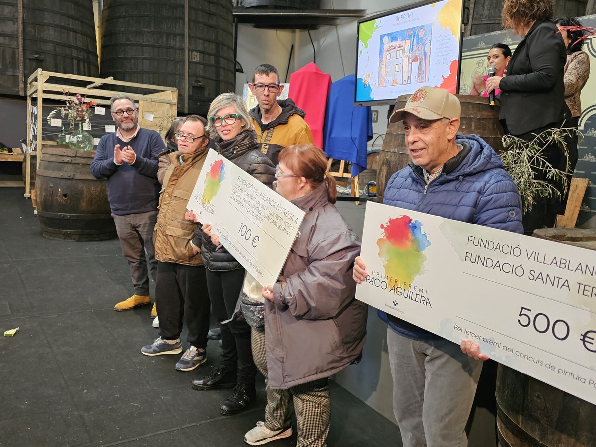 GrupPereMata's tweet photo. 📢Inauguració de l'exposició del Premi de pintura Paco Aguilera
➡️Rentadors del Casal de les Dones #Reus (plaça de la Patacada, 1)
⏳12 hores
#disCAPACITAT https://t.co/kvqqdfrW4r https://t.co/YItc3nBAJt