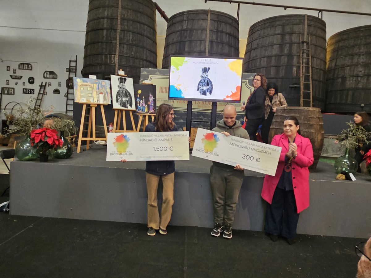 GrupPereMata's tweet photo. 📢Inauguració de l'exposició del Premi de pintura Paco Aguilera
➡️Rentadors del Casal de les Dones #Reus (plaça de la Patacada, 1)
⏳12 hores
#disCAPACITAT https://t.co/kvqqdfrW4r https://t.co/YItc3nBAJt