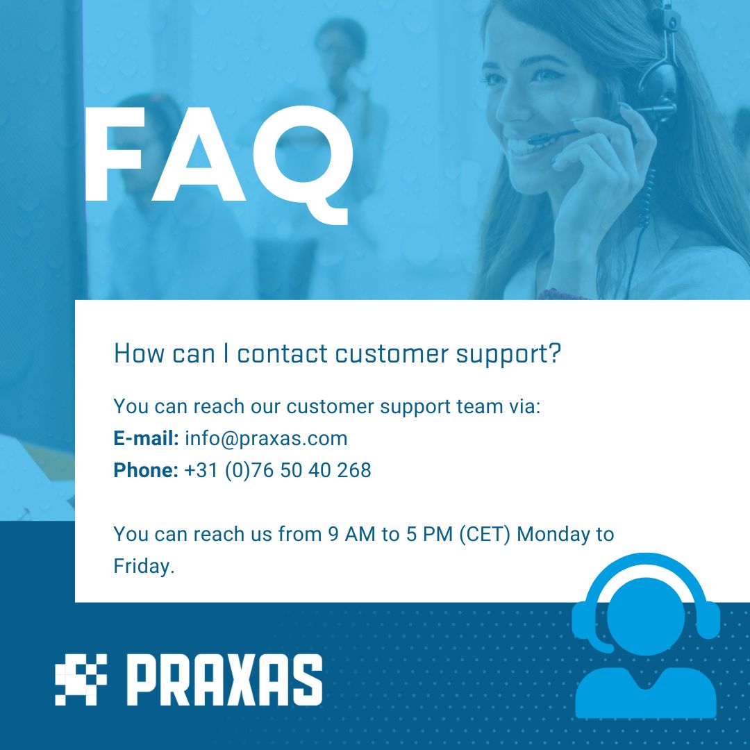 Do you need some help or advice on protecting or measuring your products? Our customer service is there for you!