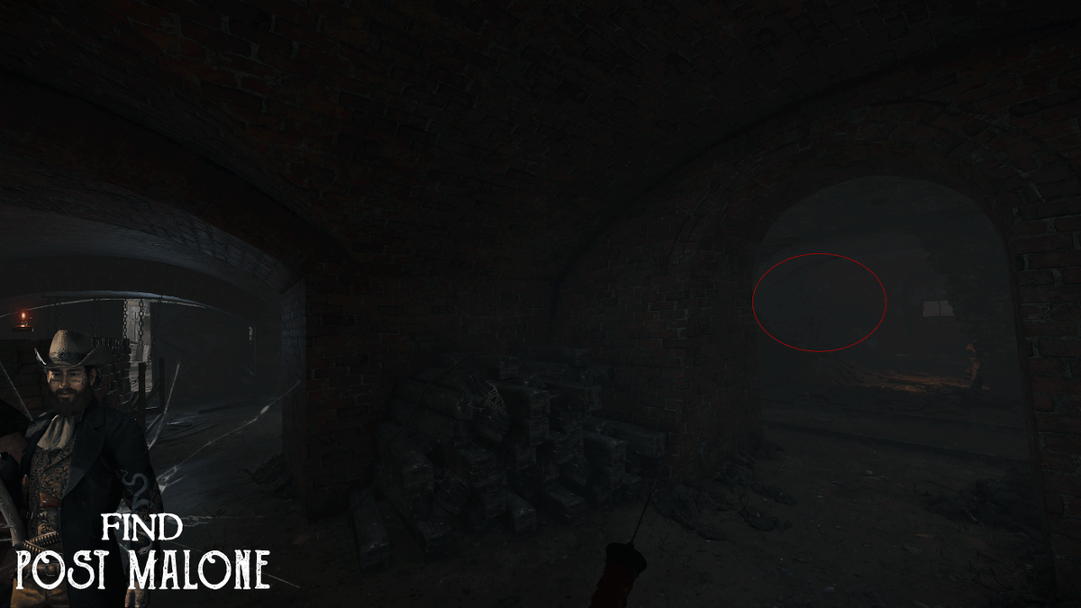 firewitch74's tweet image. Good morning and happy Monday. Here is the answer to yesterdays Where's Waldo @HuntShowdown edition. You guys are getting too good at this, I need to make them harder haha. #HuntShowdown1896 #whereswaldo