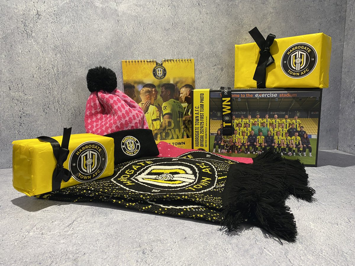 Christmas Delivery Dates 🎄

All online delivery orders from <a href="/HTAFCStore/">Harrogate Town Store</a> must be made before 5pm on Tuesday 17th December to guarantee delivery by Christmas Day 🎁
