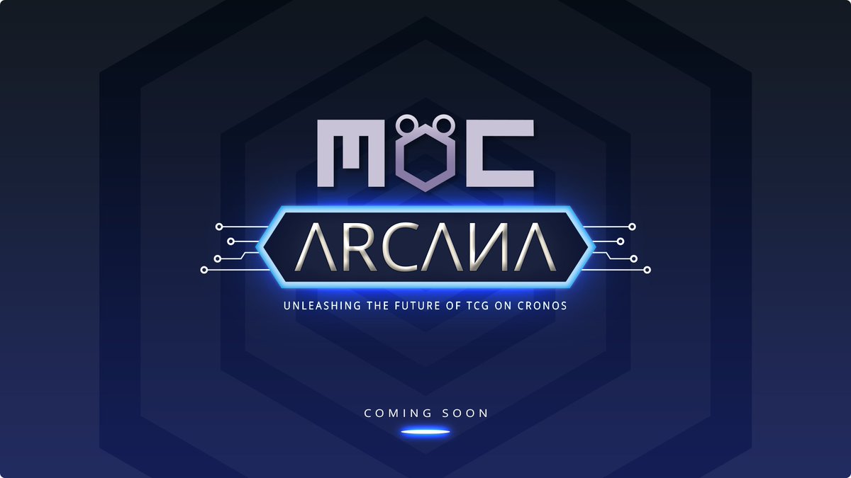 🌟 Unleashing the Future of TCG on Cronos Blockchain 🌟

Introducing MOC Arcana—built on the Cronos blockchain! 🚀✨ Where meme tokens evolve into powerful TCG cards you can play and collect.

Stay tuned...
#MOCArcana #MOCTheGame #Cronos #CroFam #NFT #TCG