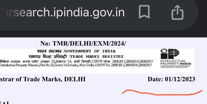 ranaji651's tweet photo. @CimGOI 

@PMOIndia 

How is India business friendly when trademark application reviews and replies take over a year to be finalised.
Been waiting for show cause hearing since last year. Sir small business cannot afford big lawyers to be able to get through the archaic system. https://t.co/aqAIfbtNMi