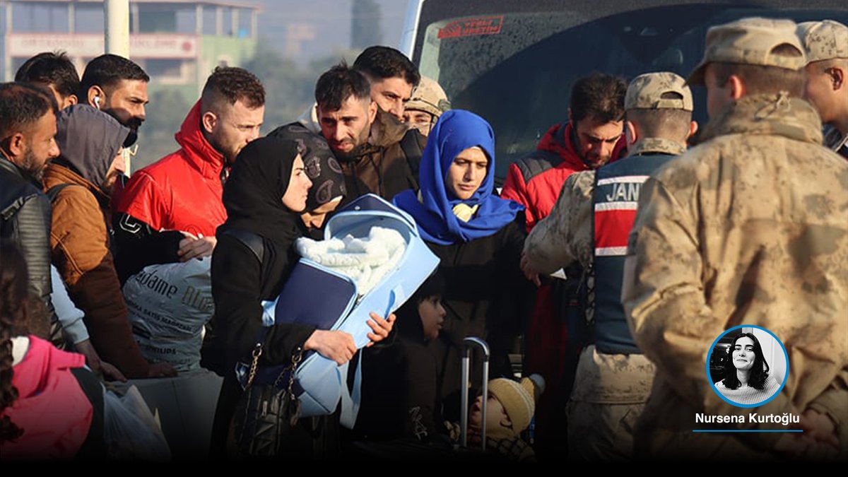 🔴 Dünya Evimiz Derneği’nden Burçak Sel: 

🗣️ "Mülteciler geri dönmek için en az 1 yıl bekleyecekler, Suriye’deki karışıklıktan dolayı daha fazla kişi gelebilir"

🗣️ “Mülteciler arasında yaş azaldıkça geri dönme isteği de azalıyor”
t24.com.tr/haber/dunya-ev…