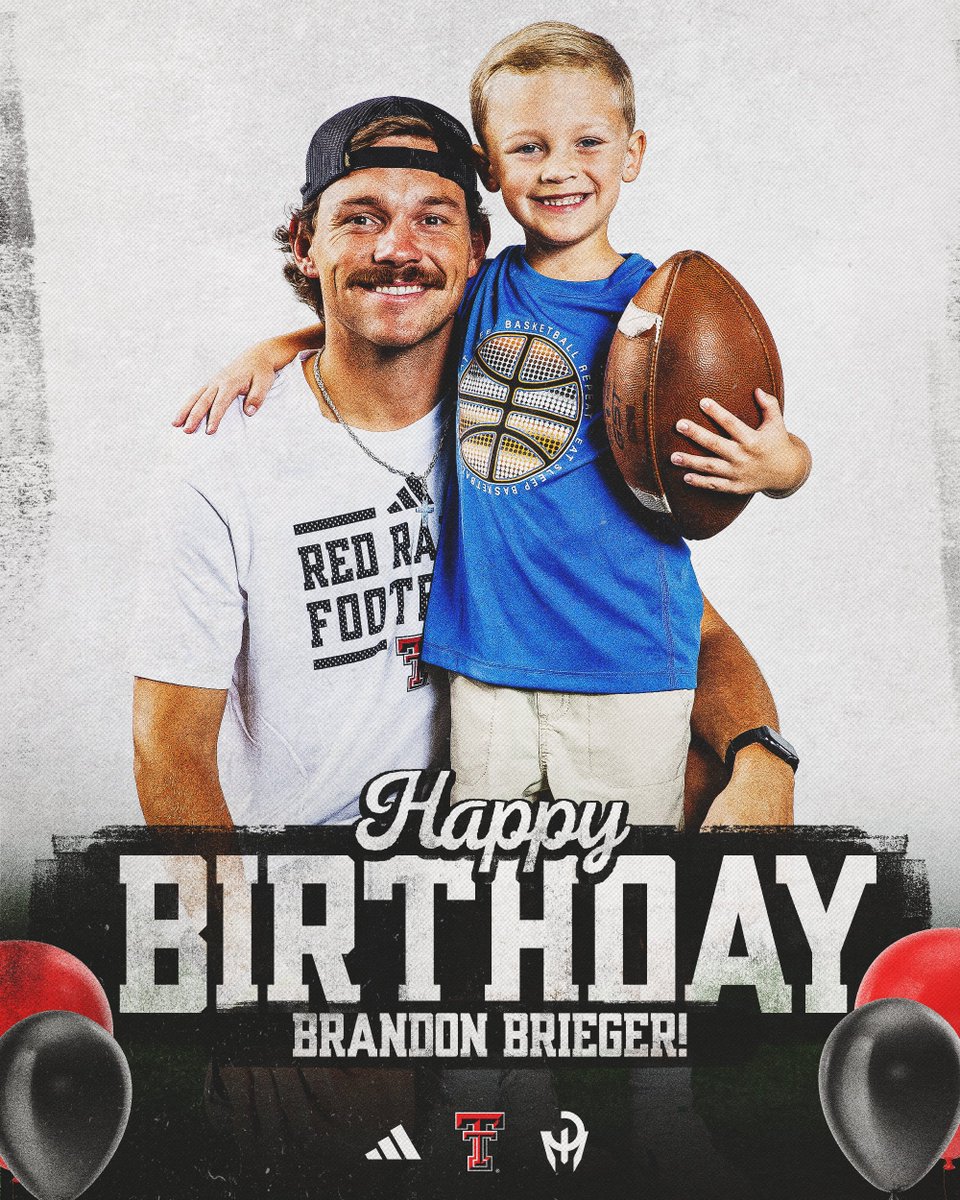 Happy birthday to <a href="/CadeGault23/">Cade Gault</a> and <a href="/brieger34/">Brandon Brieger</a>!🎉

<a href="/TTU_EQUIPMENT/">TexasTechEquipment</a> | #WreckEm