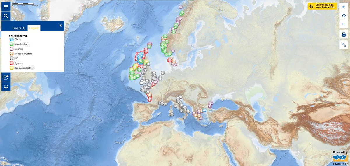 The #winterholidays☃️ are approaching… Have you seen last week’s #MapOfTheWeek? Have a look to discover #shellfish 🦪 farms across the EU 🇪🇺!

➡️🗺️maritime-forum.ec.europa.eu/map-week-shell…

#OceanLiteracy #SustainableAquaculture #BlueEconomy