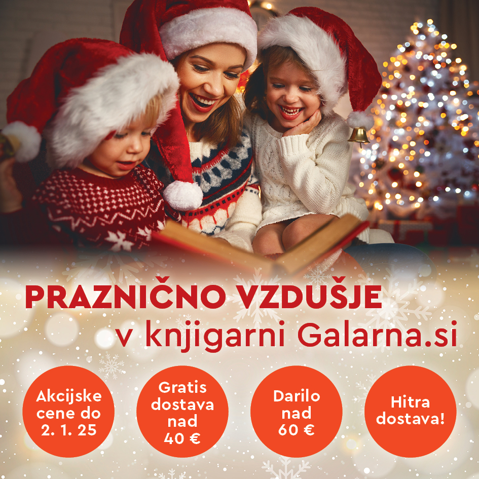 Poiščite popolno darilo in prihranite! 📚 🎁 Knjiga je idealno darilo za vse generacije! ❤️
Akcija knjig do 2. januarja! 🔥
Raziščite ponudbo 👉 tinyurl.com/knjiznadarila 🎁