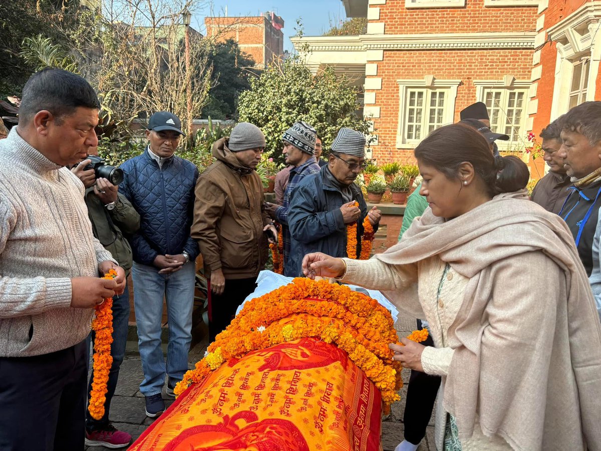 Sirjana_Singh's tweet photo. हार्दिक श्रद्दाशुमन पिएल दाई । दाईको आत्मालाई शान्ती मिलोस। दाईको स्वर्गमा बास होस 🙏🙏 https://t.co/R187pPzGhD