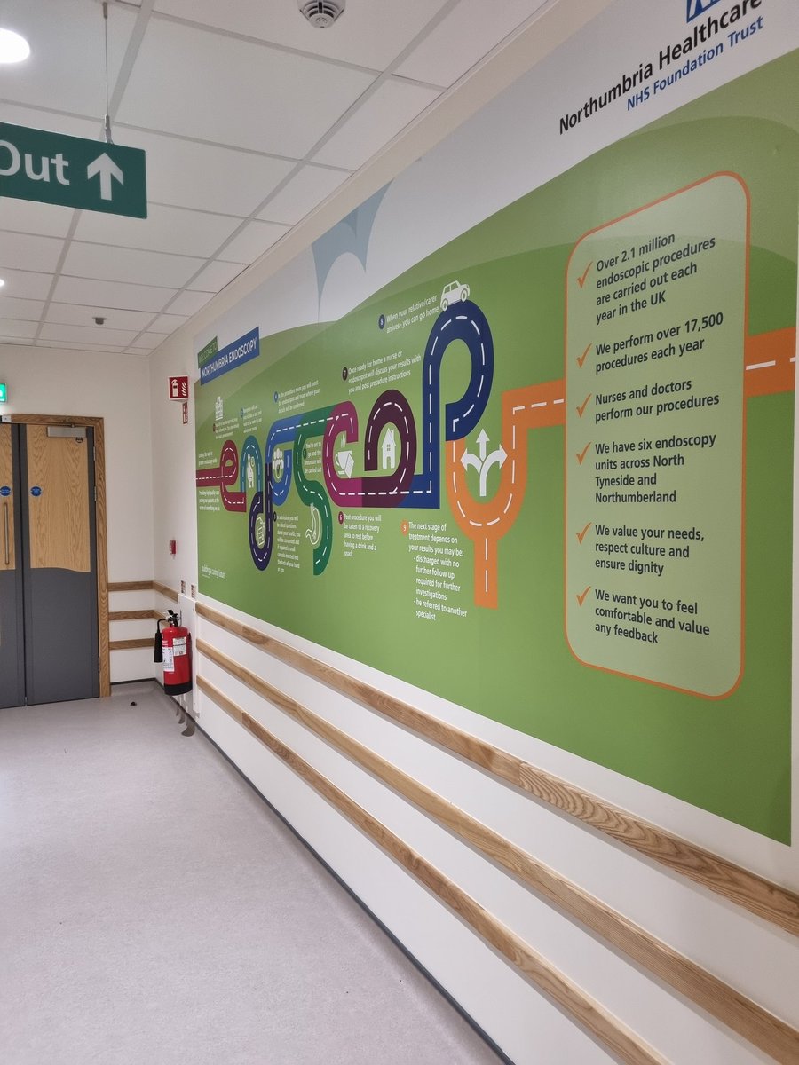 Northumbria Endoscopy (@northumbriaendo) on Twitter photo Our lovely mural has been fitted to our new unit at Hexham General Hospital <a href="/NorthumbriaNHS/">NorthumbriaNHS</a> <a href="/JAG_Endoscopy/">JAG Endoscopy</a> Our lovely mural has been fitted to our new unit at Hexham General Hospital <a href="/NorthumbriaNHS/">NorthumbriaNHS</a> <a href="/JAG_Endoscopy/">JAG Endoscopy</a>