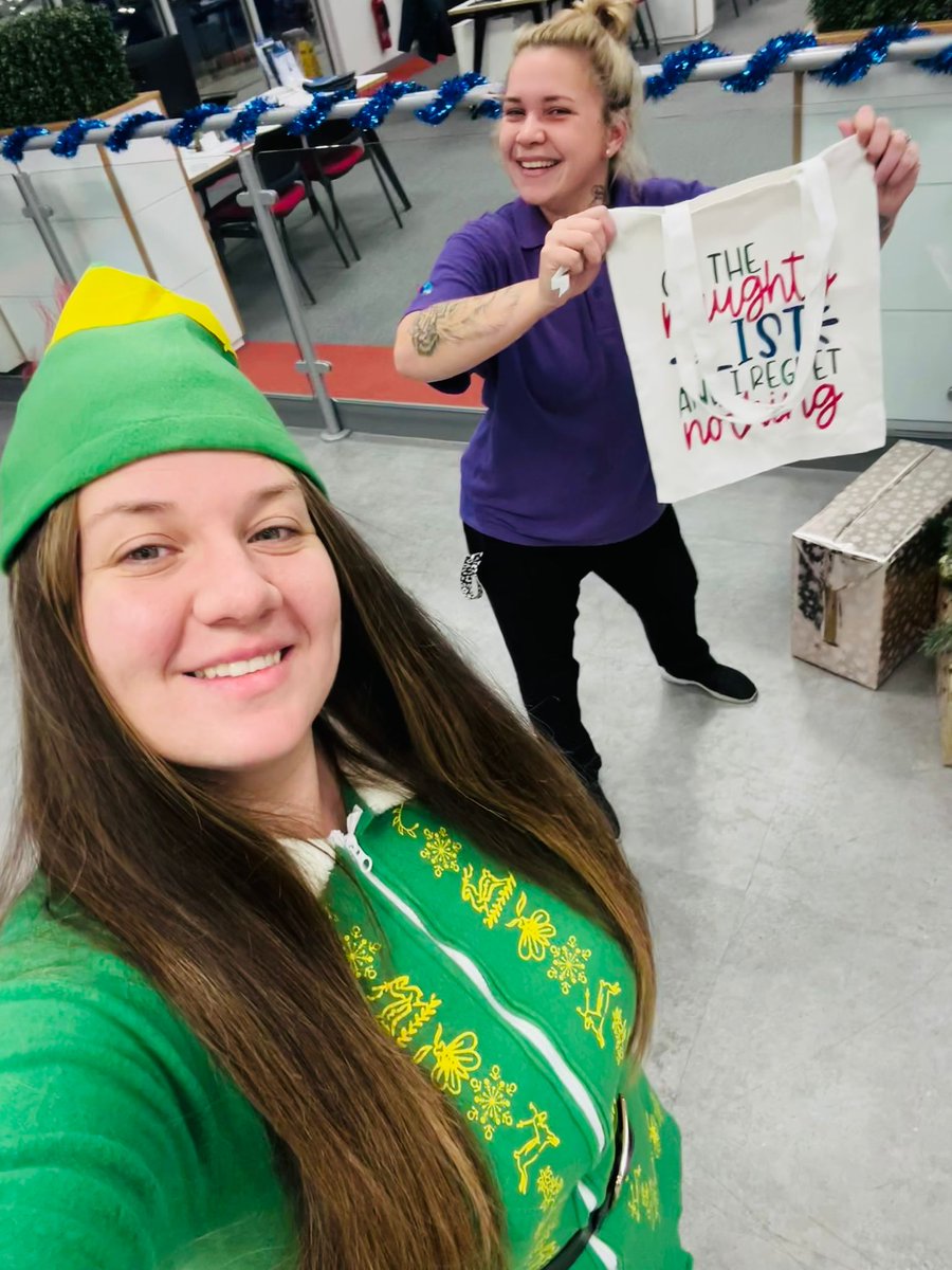 We are out on the road visiting our 350+ employees with our rolling tombola!! Spreading Christmas cheer all across Wales🎄📷&lt;🎅