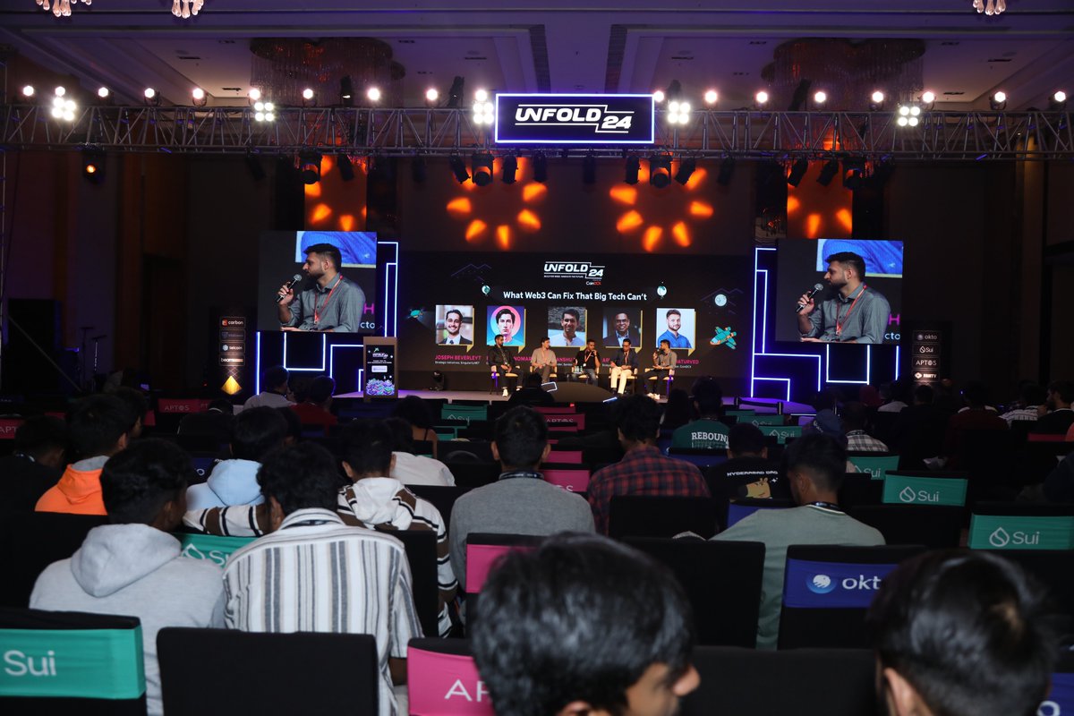 Earlier this month, Alex Blagirev <a href="/Dvorkin01/">Alex Blagirev</a> and Joseph Beverley <a href="/JoeyNB_COS/">Joseph Beverley</a> from our Strategic Initiatives Office participated at the <a href="/CoinDCX/">CoinDCX : India Ka Crypto Coach</a> Unfold24 Conference during the 2024 India Blockchain Week in Bengaluru, India.

At the Conference, Joseph participated in the panel