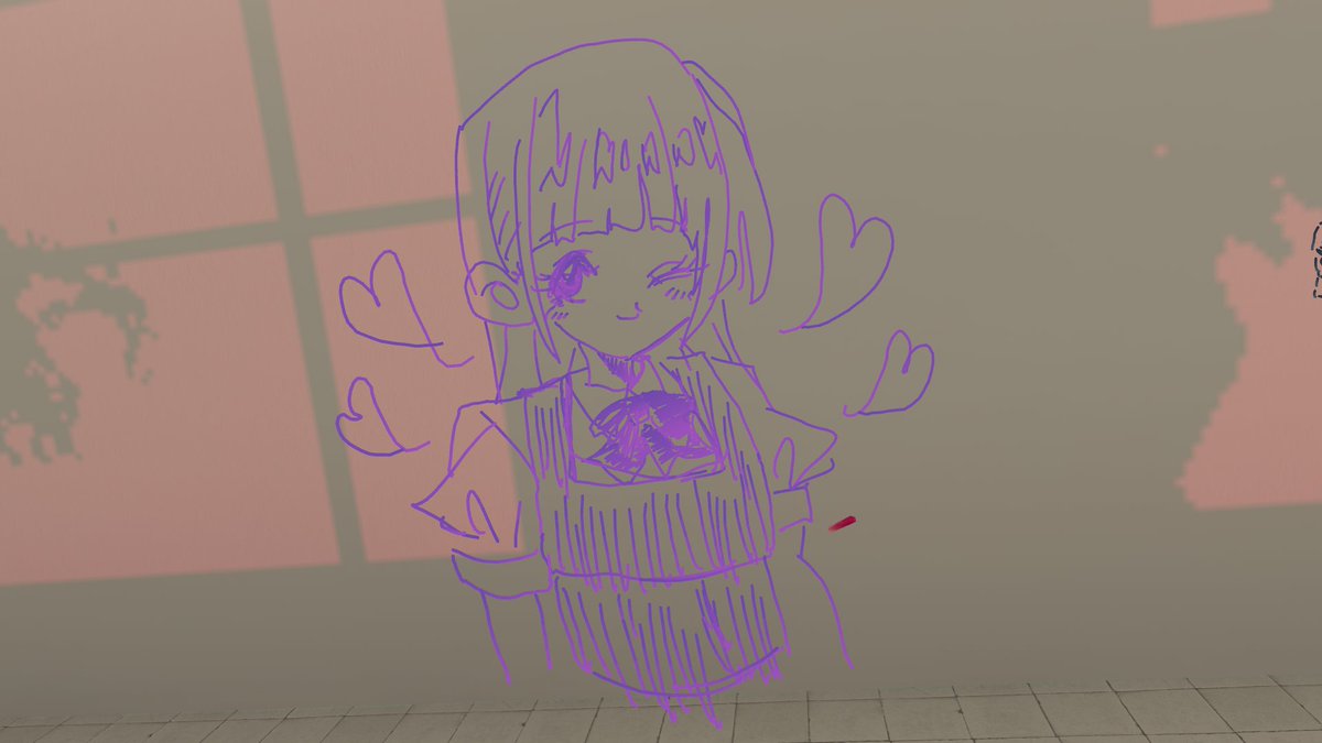 「VRChatで汚薬屋さんとお絵描きしてた 」|イサギ@春例か20bのイラスト