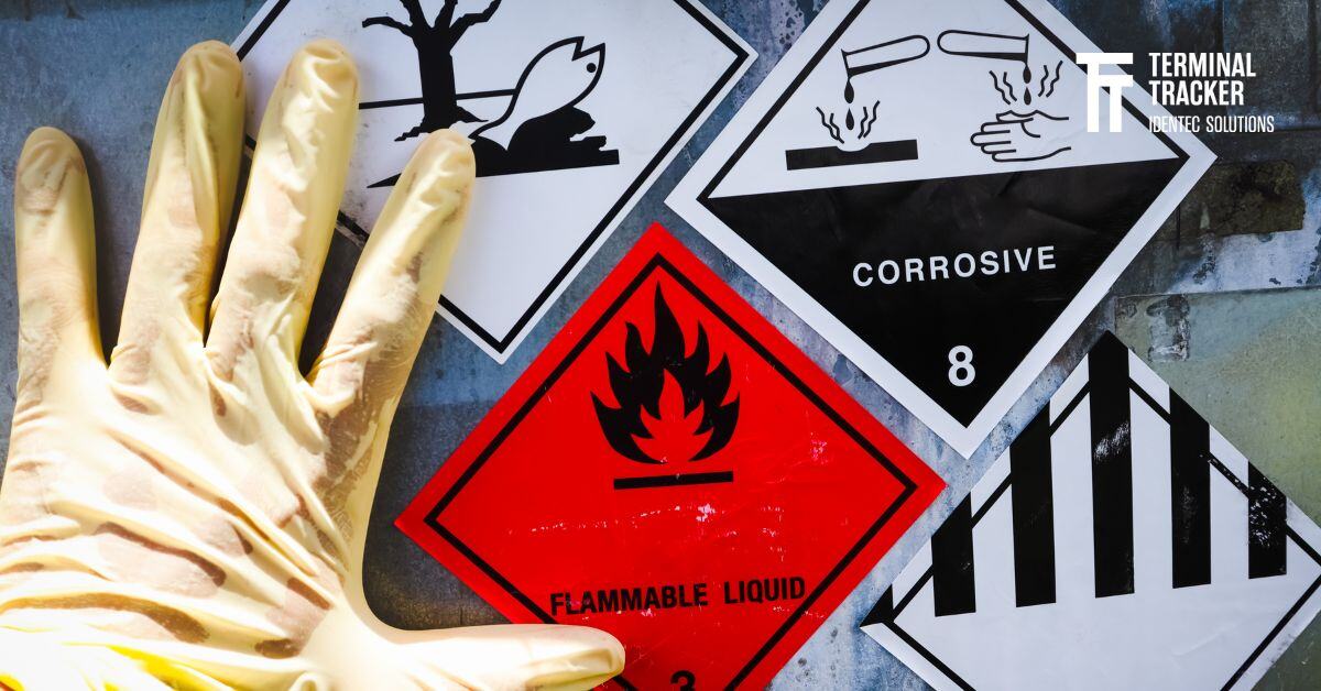 IDENTECSOLUTION's tweet image. Labels and signs provide details for emergency responders to assess specific hazards and determine the necessary actions, such as identifying the appropriate firefighting methods. Learn more: bit.ly/3VdxVrl #safetyfirst #hazardouscargo #TerminalTracker #BecauseItWorks