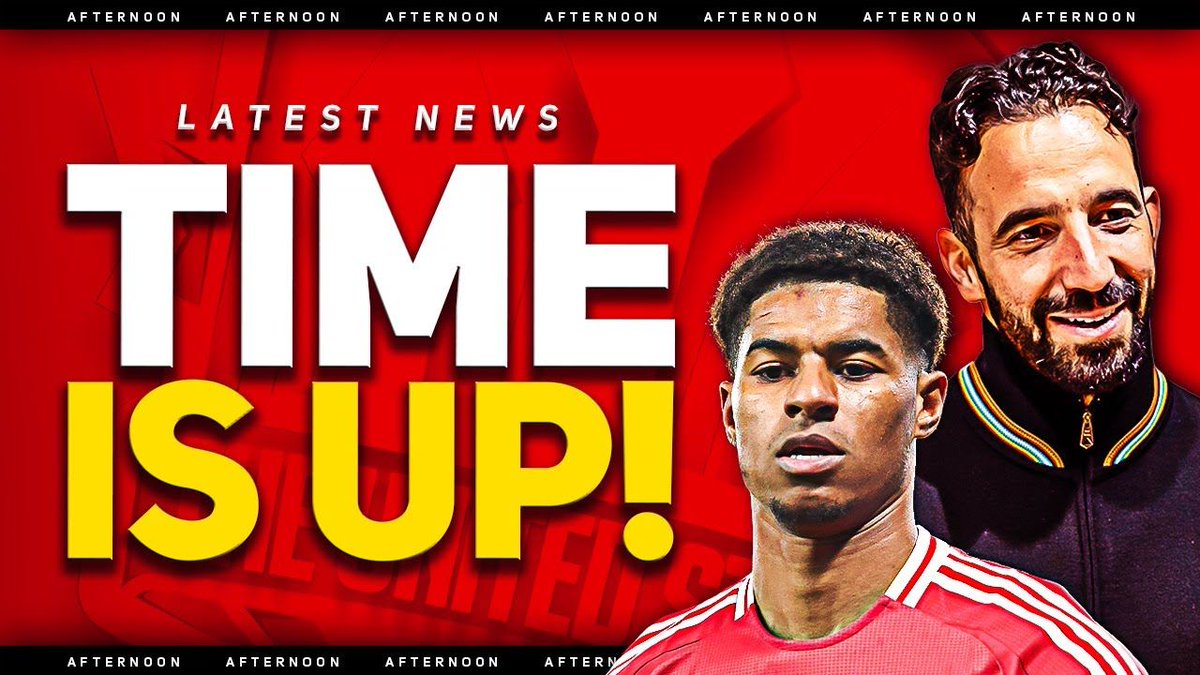 UnitedStandMUFC's tweet photo. 🚨 Amorim DEMANDS Rashford Sale! Maguire New Deal? We're LIVE! https://t.co/i5fGKrxf4Y https://t.co/dQKBpPq8ZX