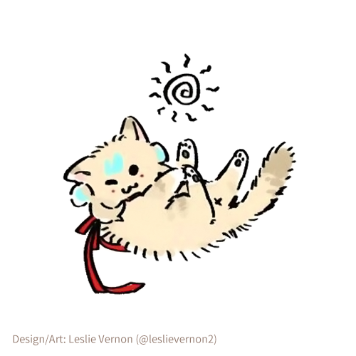 #オリキャラを猫化する #turnOCintoacat
Nekotama Anime members' OC
Original                              →                                 Cat