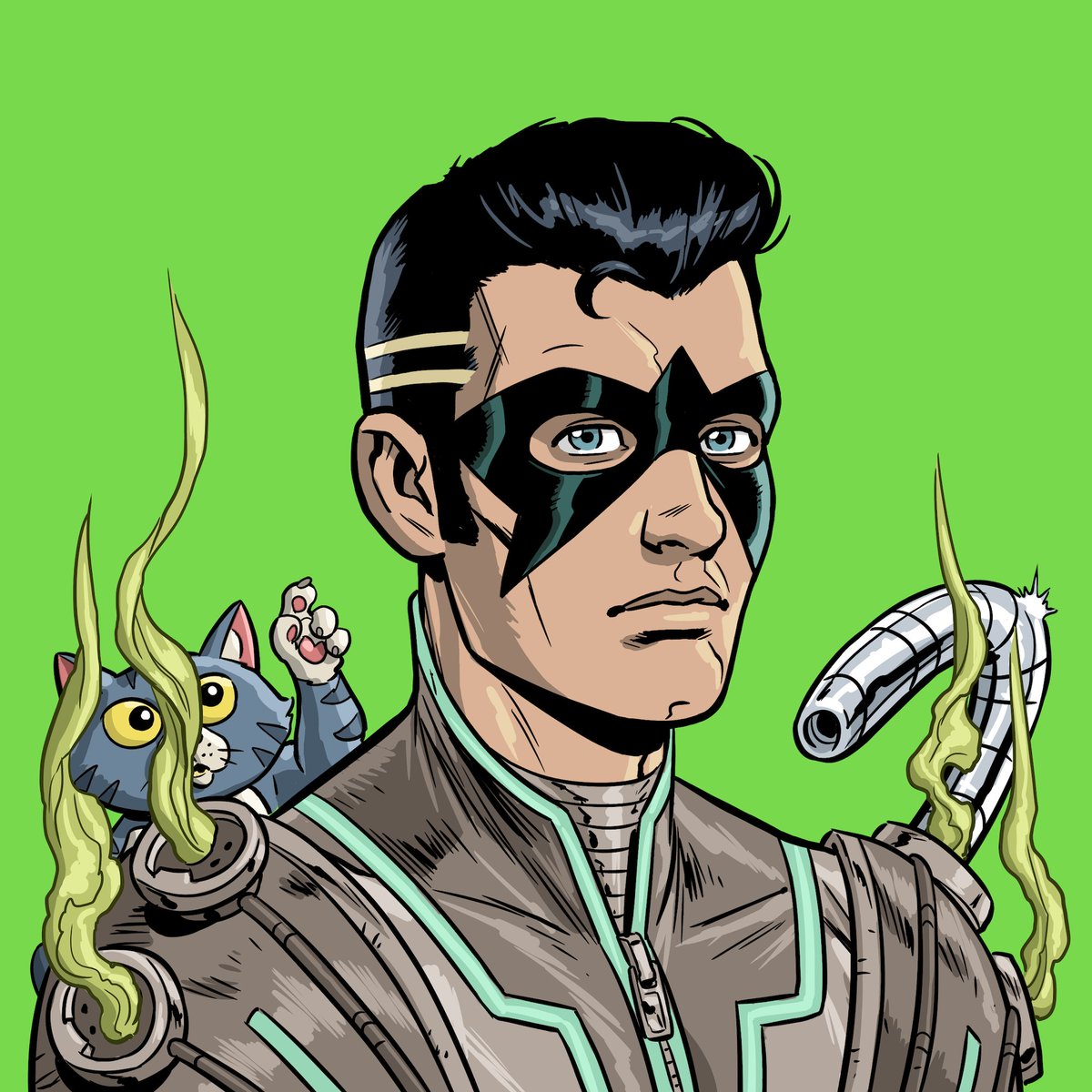 gil_i_am's tweet photo. fckit, new/old pfp (adidas totally fumbled any hype over pfp reveal but that's a story for another day)

back to Sgt Smog for #MetaheroMonday, @metahero_pv must be one of the only '21 projects still alive and kicking that hasn't run yet but action seems to be starting this AM with a couple of sweeps and floor up 24%

@Gfunkera86 never stops building but wat and wen 👀