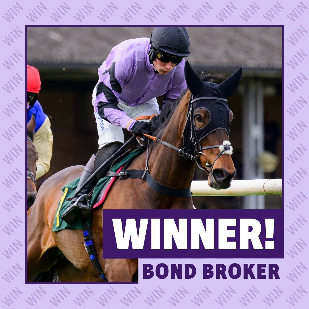 ownersgroupuk's tweet photo. Bond Broker makes a perfect start over hurdles for Harry Skelton, Paul Nicholls and his Owners Group owners at Southwell. Congratulations to all! https://t.co/e4qoPK5Uog