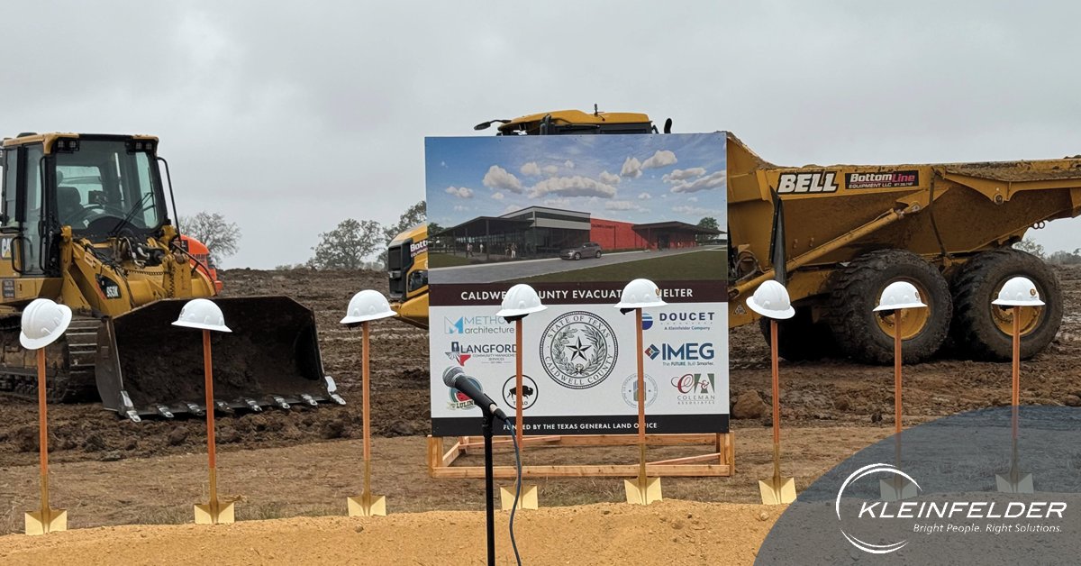 KleinfelderHQ's tweet image. Kleinfelder/Doucet is proud to have helped #CaldwellCounty secure #GrantFunding for a new 45,000-sq-ft #EvacuationCenter, which recently broke ground: kleinfelder.com/2024/12/12/cal…

#WeAreKleinfelder #Doucet #AKleinfelderCompany #Groundbreaking #Blog