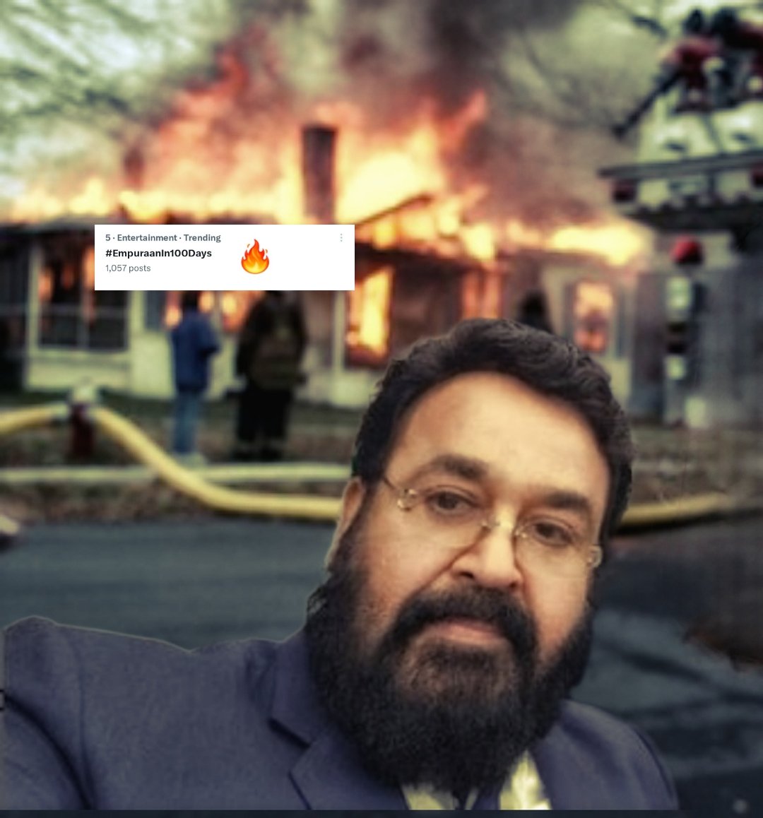 adhipix666's tweet photo. Smash the 🔃 button! 😉❤️‍🔥

#EmpuraanIn100Days #Mohanlal https://t.co/afEFMU2nfG