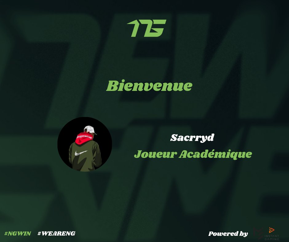 NewgamesEsport's tweet photo. Il vient renforcer la roster Académique ! 
Et sera le trio de @slowzax_76 et @EShezow64475 !

Veuillez accueillir, 

🇫🇷 : @Sacrydfn ⌨️

#NGWIN #WEARENG https://t.co/BIP5Mvo1Te