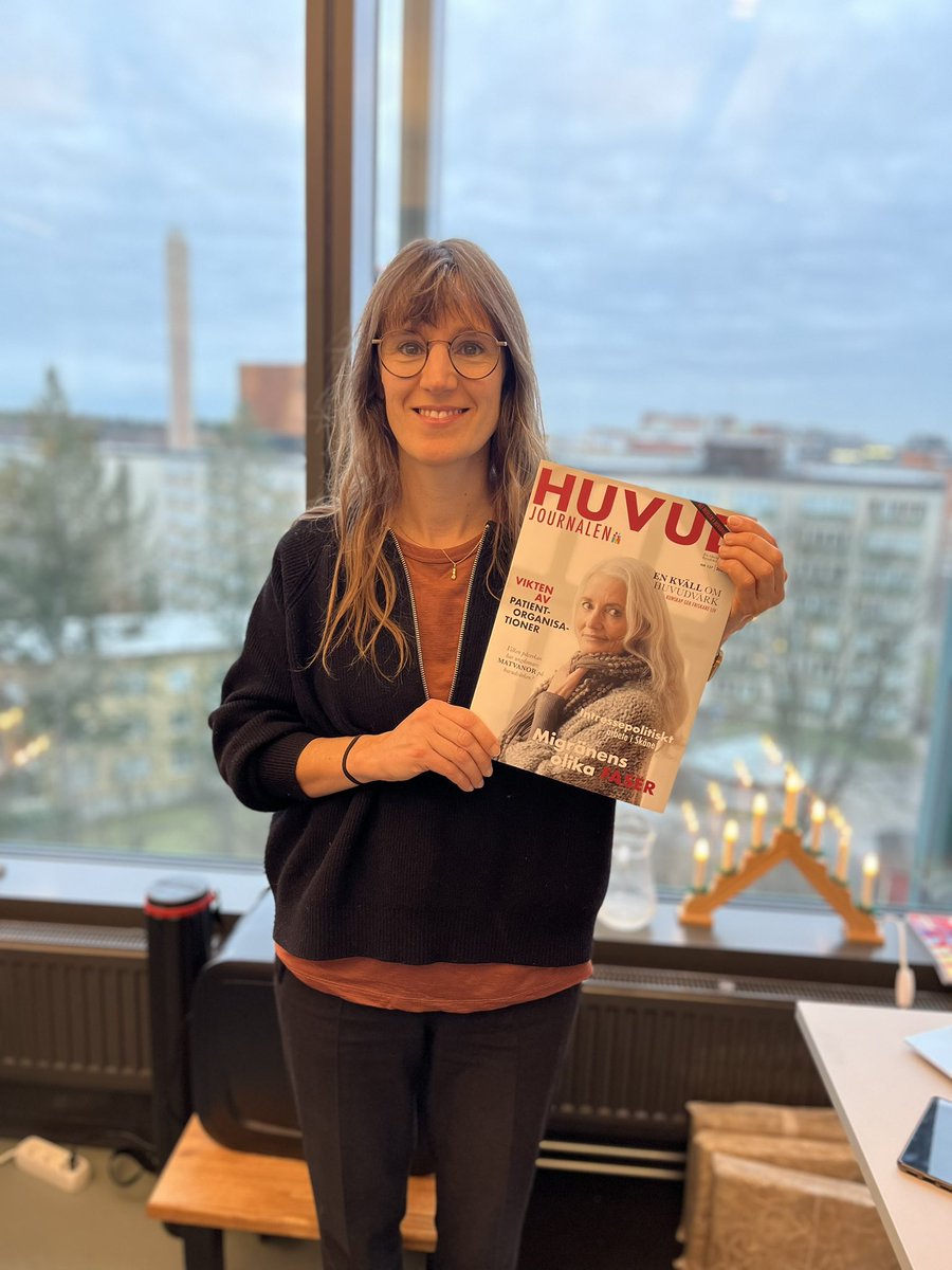 New issue of #HuvudJournalen featuring our work on cluster headache and inflammation @centreforclusterheadache ! Order your own copy from <a href="/Huvudvarksforb/">Huvudvärksförbundet</a> (in Swedish)!
#karolinskainstitutet #biomedicum #centreforclusterheadache