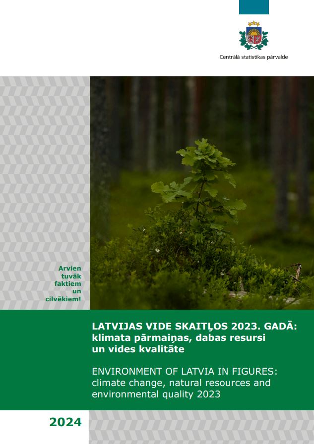 CSP ir publicējusi Statistisko datu krājumu “Latvijas vide skaitļos 2023.gadā: klimata pārmaiņas, dabas resursi un vides kvalitāte”, kurā sniegta informācija par svarīgākajiem vidi ietekmējošajiem faktoriem.
stat.gov.lv/lv/statistikas…
