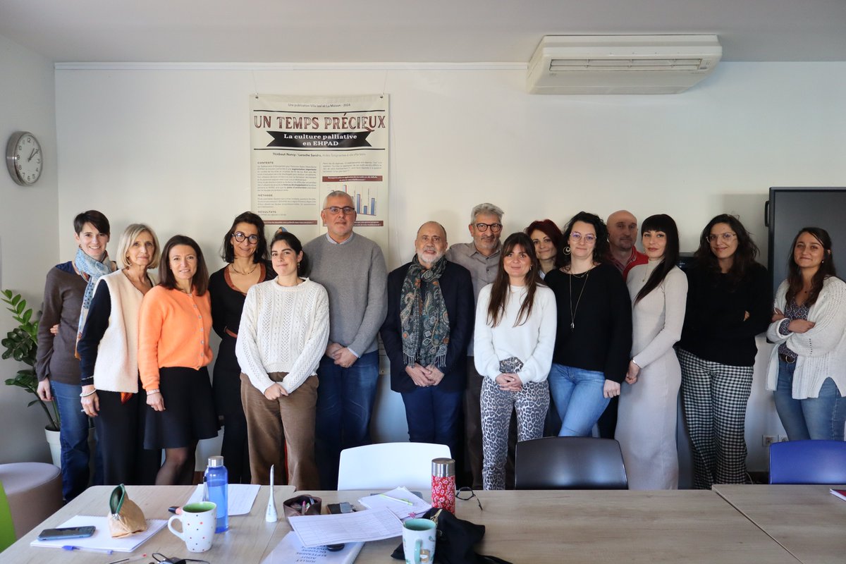 Avec le Docteur Jean-Marc La Piana fondateur du centre de soins palliatifs "La Maison" à #Gardanne pour un échange ouvert, humain et enrichissant sur la future loi sur la  #findevie avec le personnel.