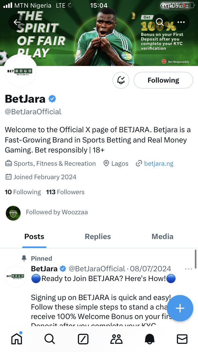ChuchuJulius's tweet photo. @woozzaabets @BetJaraOfficial Registration date: 16th dec 2024

ID: 5706880 https://t.co/Jai95XS7vq