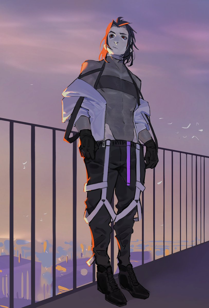 fikus010's tweet photo. "human style outfit" If the world hadn't collapsed in ons. https://t.co/CUNHue8Eva