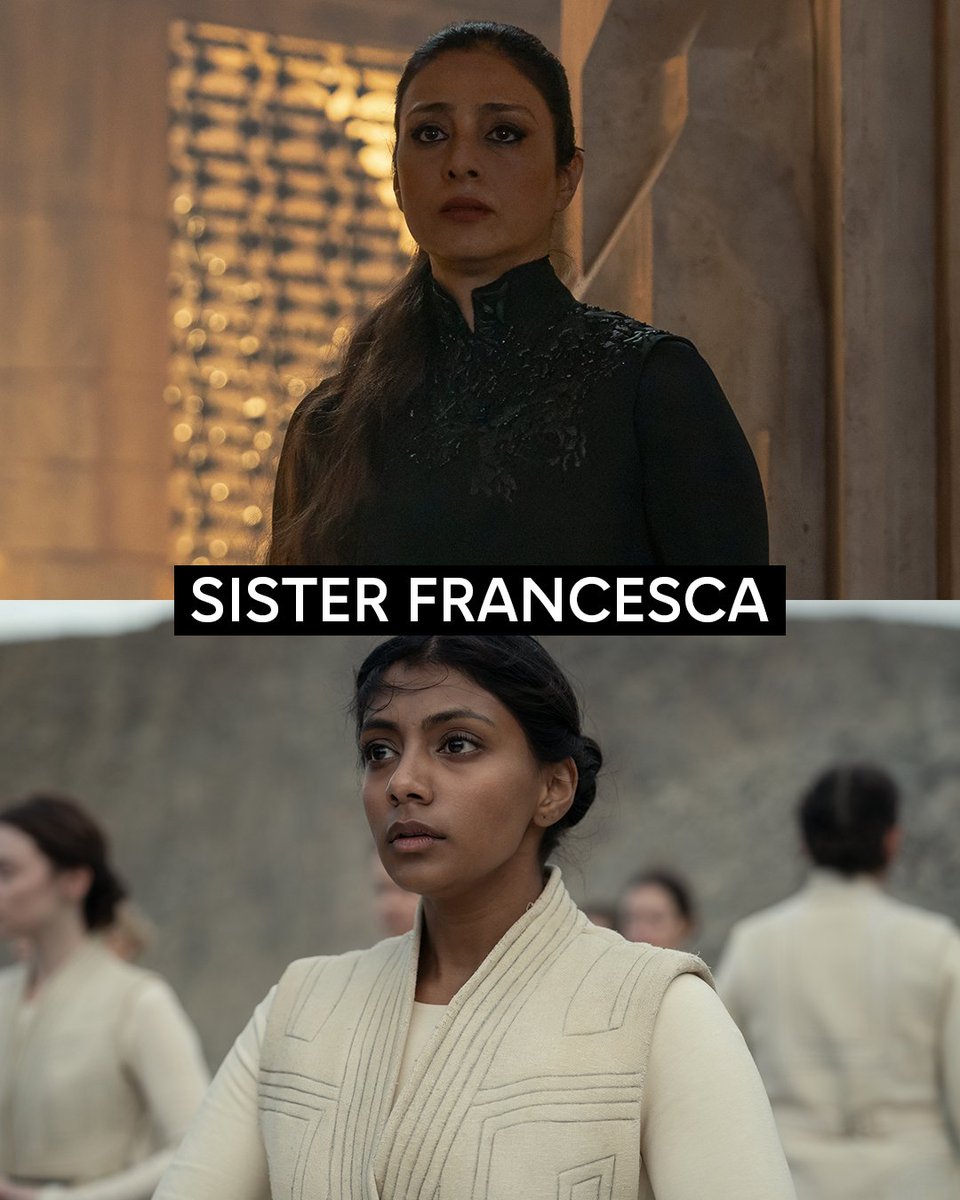 HBO's tweet photo. For the Sisterhood. #DuneProphecy https://t.co/jwjsYMdEKu