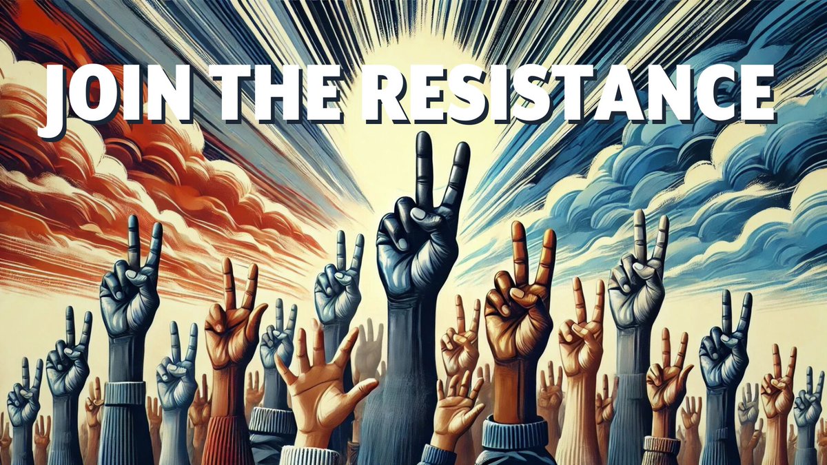 841920Meema6's tweet photo. @StephMillerShow @rudepundit @themaxburns @AuthorKimberley @SiriusXMProg @freespeechtv @Roku @wcpt820 @tunein Bravo @marcelias.bsky.social
Join US
We believe in:
The Rule of Law &amp; the US Constitution
Democracy not Fascism
Equal Rights for ALL of US
Truth not #TrumpLies or #GOPBS
We will never support #GOPFascists or GOP #KidKillers
https://t.co/8LNeTZ2Dw5
We Will #Resist
#WeWillNotComply https://t.co/jvCKov1uj1