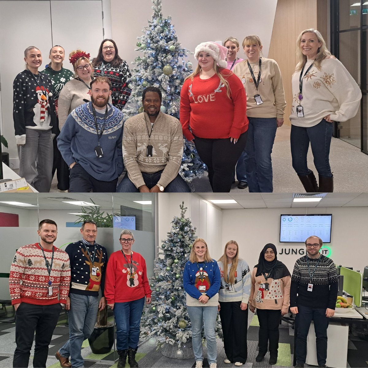 Last week we joined Leeds Mind, supporting their Christmas Jumper Day to fundraise and raise awareness about the incredible work the charity is doing to support mental health and wellbeing. 

Find out how you can support below 
eu1.hubs.ly/H0fpsqM0