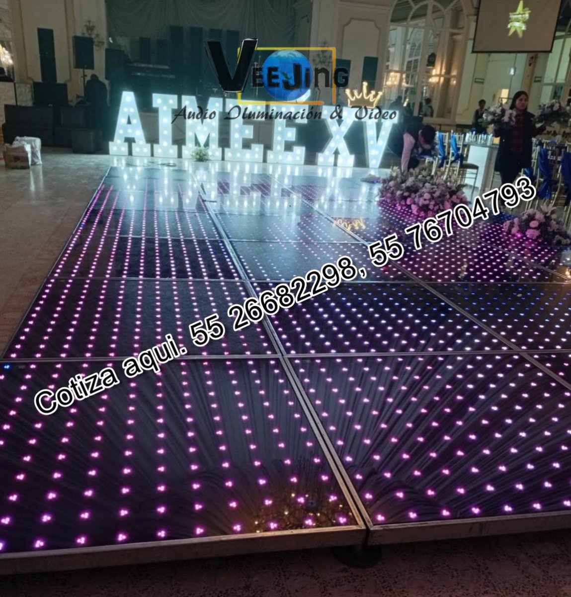 veejingaudio's tweet photo. PROVEEDOR DIRECTO 
Renta de pistas de baile “PISTA LED PIXEL”
Terminado: cristal oscuro
Medidas: 1x1 metros

CDMX Y ÁREA METROPOLITANA.
¡Pregunta cobertura y disponibilidad!
Apartado y seguimiento:
Tel. &amp; WhatsApp 
5526682298 https://t.co/HalaEgUHtQ