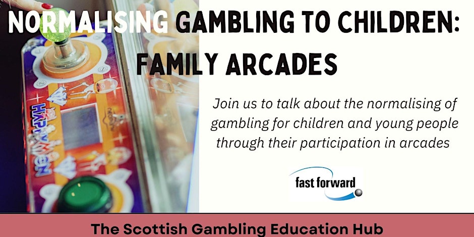 Join us-14th Jan @10am
With increasingly blurred lines between gaming &amp; gambling, children &amp; young people are being exposed to risks &amp; harms associated with gambling. Looking at their participation in arcades, gambling &amp; its links to gaming
#gamblingharms

bit.ly/3ZXdK3C