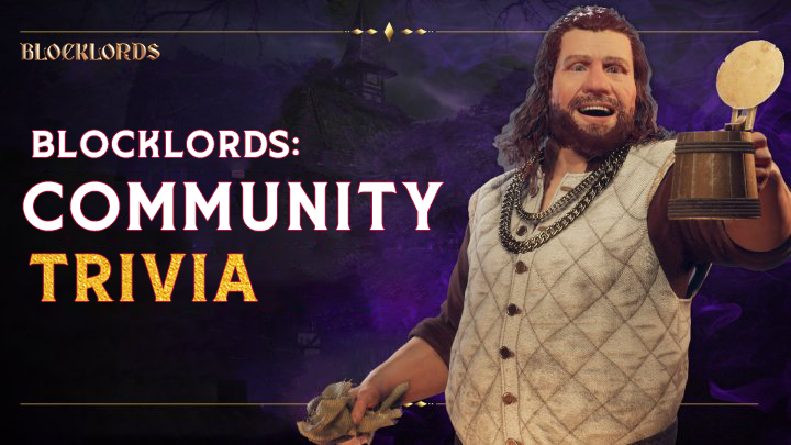 TRIVIA RETURNS: BLOCKLORDS Knowledge❓

Let the games begin, #BLOCKLORDS Trivia session!

That's right, test your knowledge on BLOCKLORDS to be in a chance to win a Yulelord!👀

How can I get involved?
📌1.) Join the Discord: 
📌2.) Answer the questions as fast as possible.