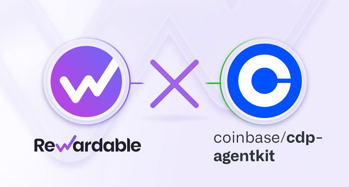 Josef Holm (@josefholm) on Twitter photo Big news for Rewardable and the future of engagement marketing! 🤖✨
We’re excited to announce that <a href="/rewardable_app/">Rewardable</a> has integrated <a href="/coinbase/">Coinbase 🛡️</a>'s AgentKit to automate our platform's task creation, verification, and fraud detection.
This cutting-edge AI technology will help Big news for Rewardable and the future of engagement marketing! 🤖✨
We’re excited to announce that <a href="/rewardable_app/">Rewardable</a> has integrated <a href="/coinbase/">Coinbase 🛡️</a>'s AgentKit to automate our platform's task creation, verification, and fraud detection.
This cutting-edge AI technology will help