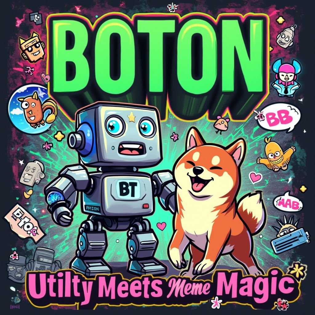 CtrlAltWut's tweet photo. @CryptoSpendit @AgencyLaser @botonfun $BOTON isn't just a utility, it's a star in the meme universe! 🌟
#AIInvestment #FutureOfCrypto #InvestSmart #CryptoInnovation
#BOTON #CryptoInvesting #MemeCoinHunt #Solana #Ethereum #BrainBox #CryptoInnovation #AIRevolution #CryptoTrends #InvestorCommunity #Blockchain https://t.co/Bw8qsC0h6P