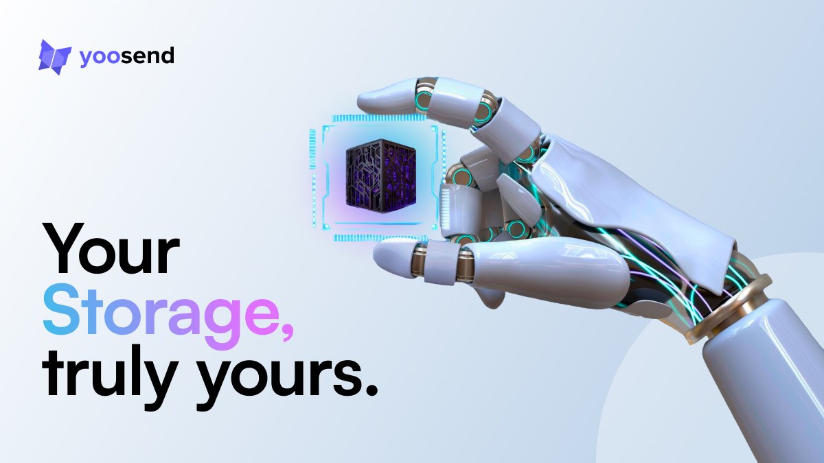 Yoosend - Decentralized Cloud Storage tweet media
