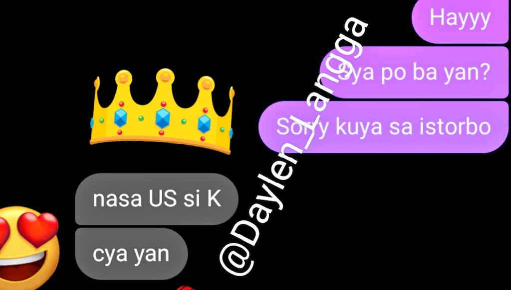 Resibo!
Kisses Delavin