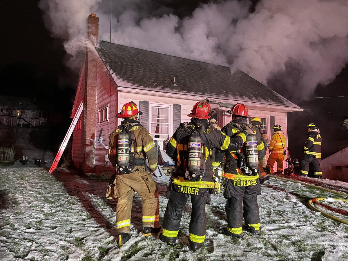 WestHillsRegFD's tweet photo. On 12/15 shortly before 11PM, The West Hills Regional Fire Department was dispatched on a first alarm assignment to assist the Southmont Volunteer Fire Company with a working house fire. The fire was declared under control within 15 minutes of first arriving units.

#WHRFD https://t.co/PB84cWMjDT